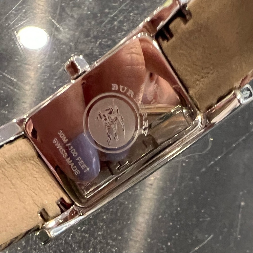 Burberry Heritage Nova check plaid rose face chrome BU1015 - Picture 6 of 6